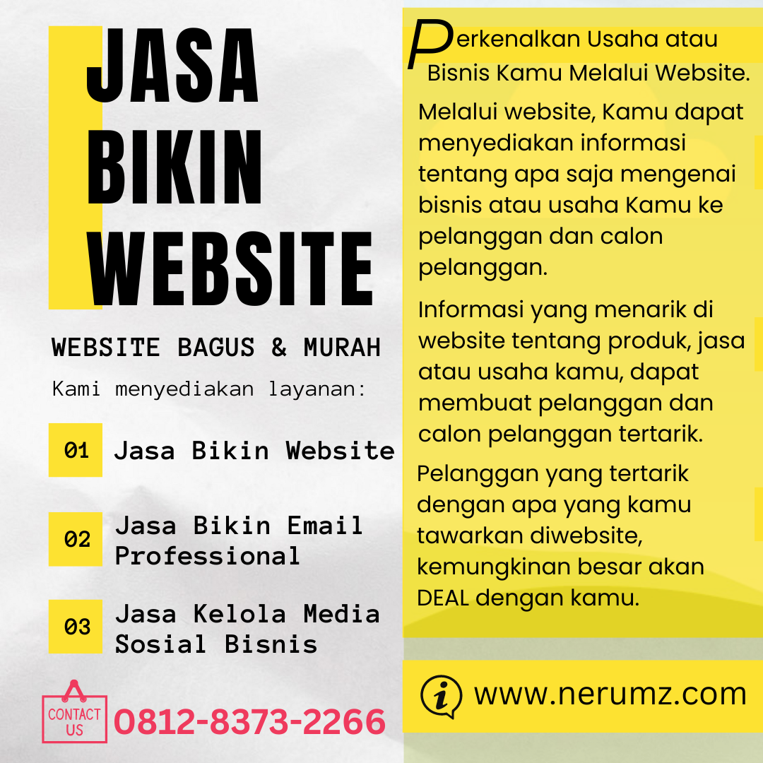 jasa bikin website