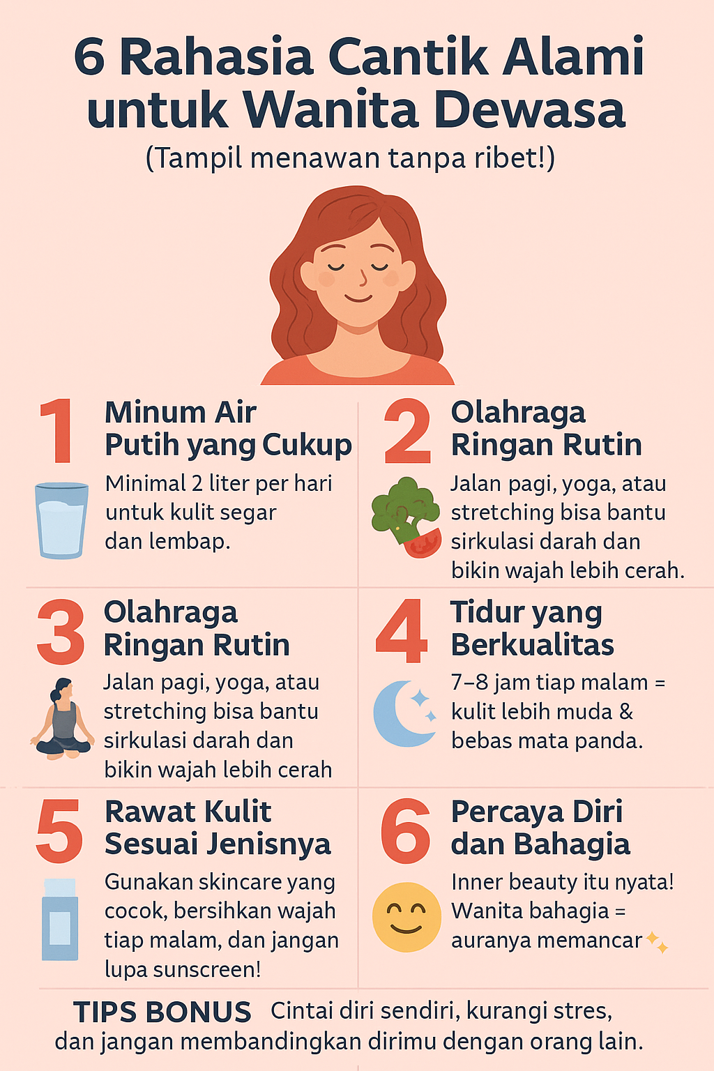 cantik alami tanpa ribet